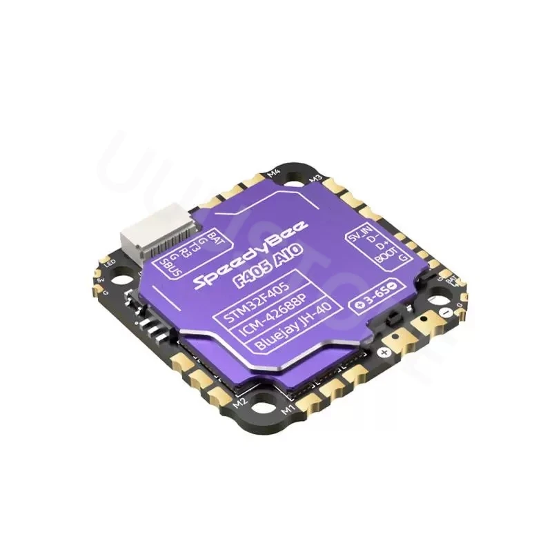 Speedybee F405 AIO 40A BLUEJAY 3~6S Flight Controller ESC 25.5x25.5mm for FPV Freestyle Drone Model