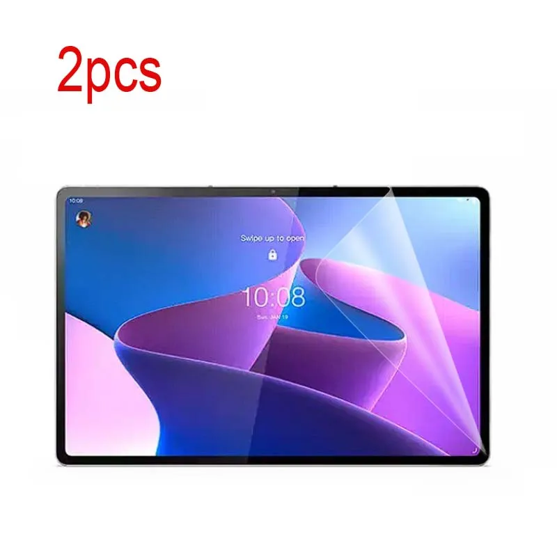 Película macia de plástico fosca anti-reflexo/transparente HD para Lenovo M10 plus 3.Gen 10.6 polegadas TB-125F TB-128F, 2 peças