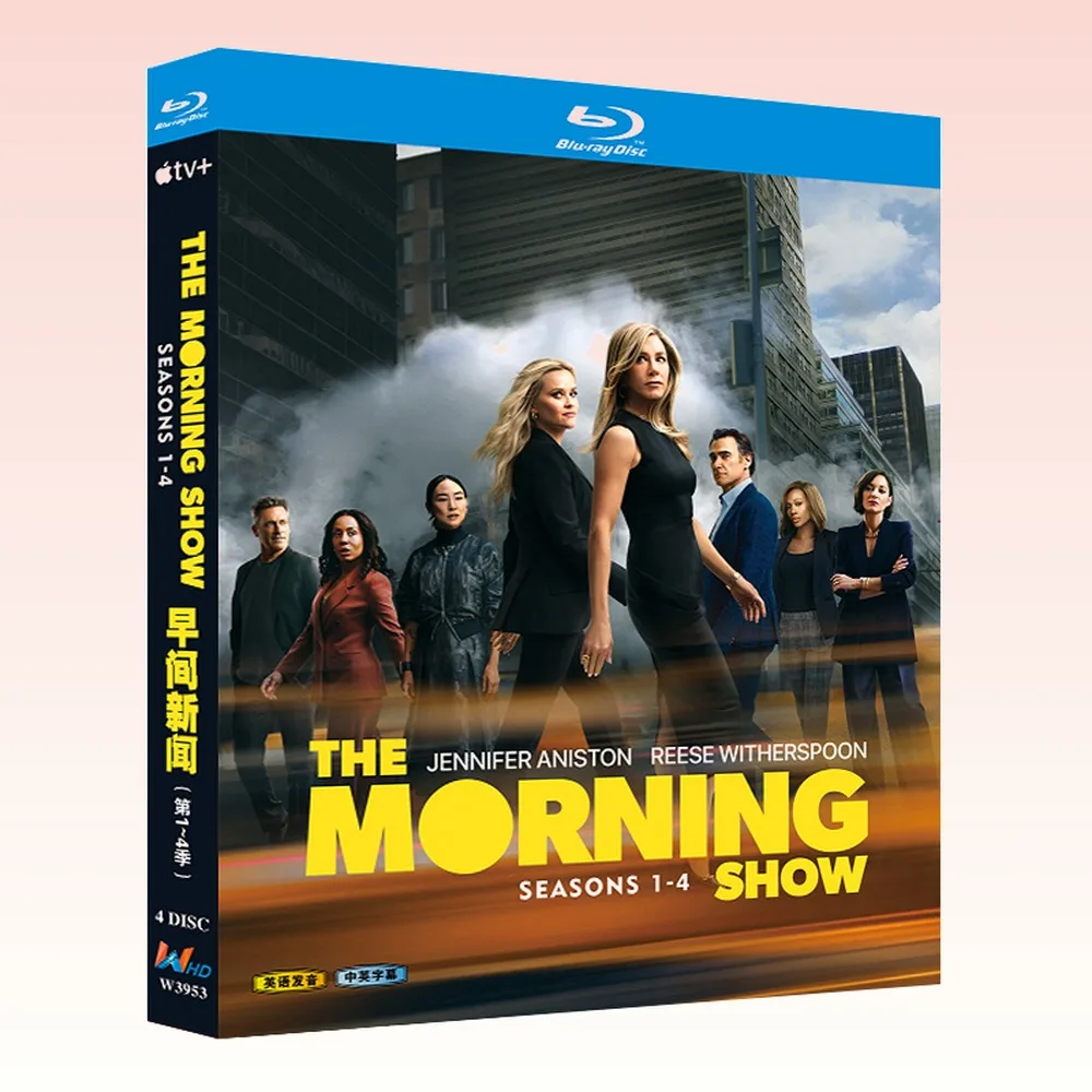 Blu-ray Ultra HD The Morning Show Seasons 1–4 Box Set with English Traditional Chinese Japanese Subtitles