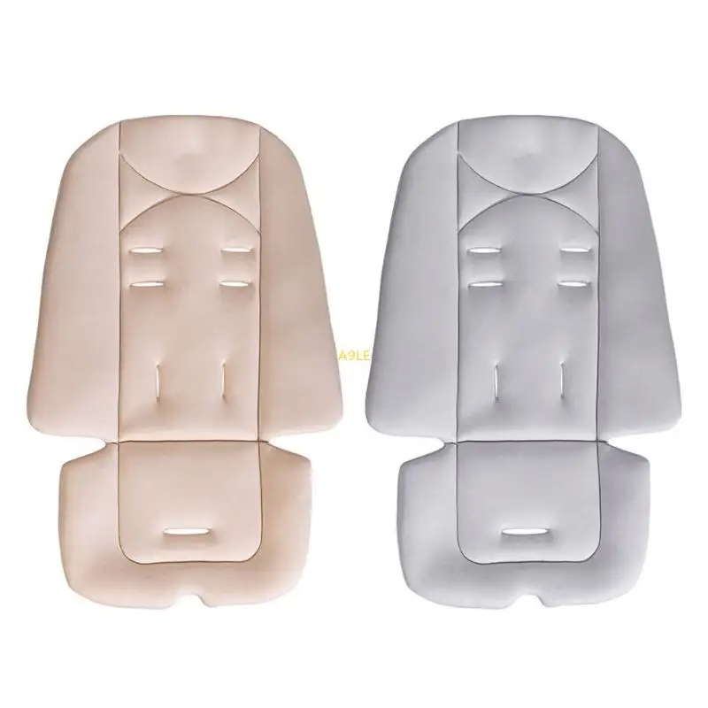 

Soft Breathable Cotton Strollers Pad Universal Design For Baby Carriage With Secure Straps Hole Easy To Clean