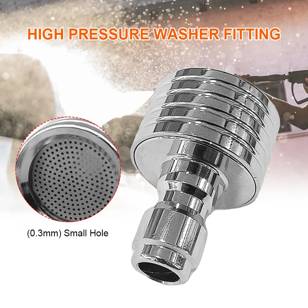 

Насадка для душа с маленьким цветком, насадка для душа из нержавеющей стали, 1/4 быстрая заглушка, фитинги для мойки высокого давления для мойки автомобилей