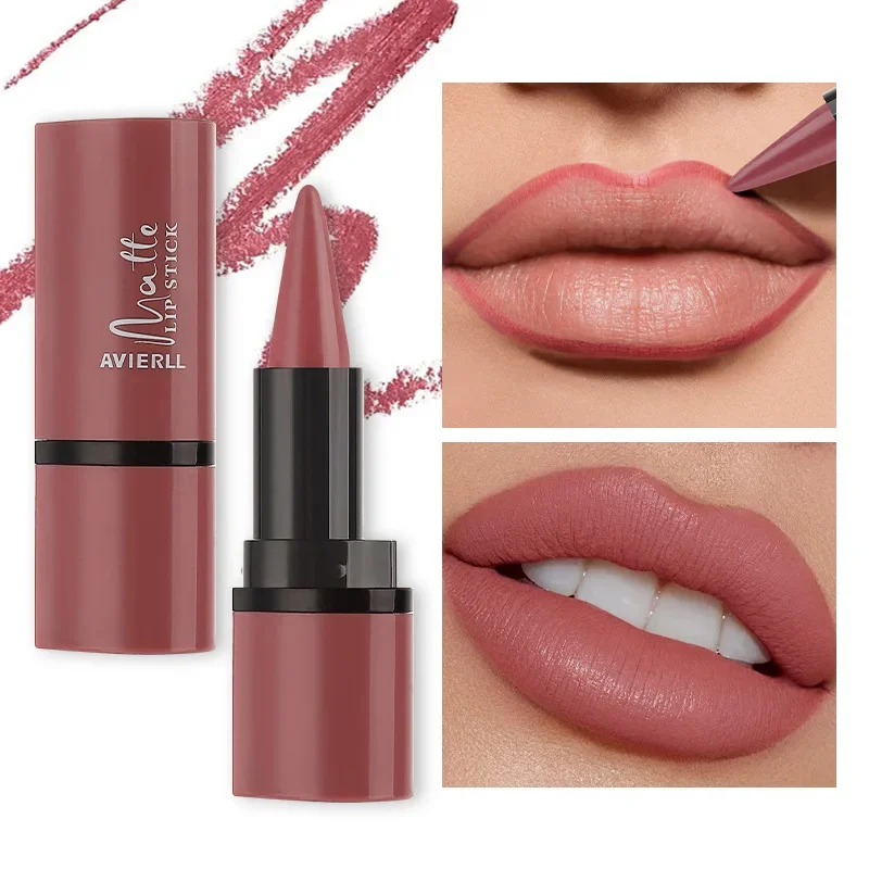 2IN1 LIP LINER & LIP STICK – เนื้อด้าน กันน้ํา ติดทนนาน ลิปคอนทัวร์ที่แม่นยํา ใช้งานได้อย่างราบรื่น คําจํากัดความที่สมบูรณ์แบบ