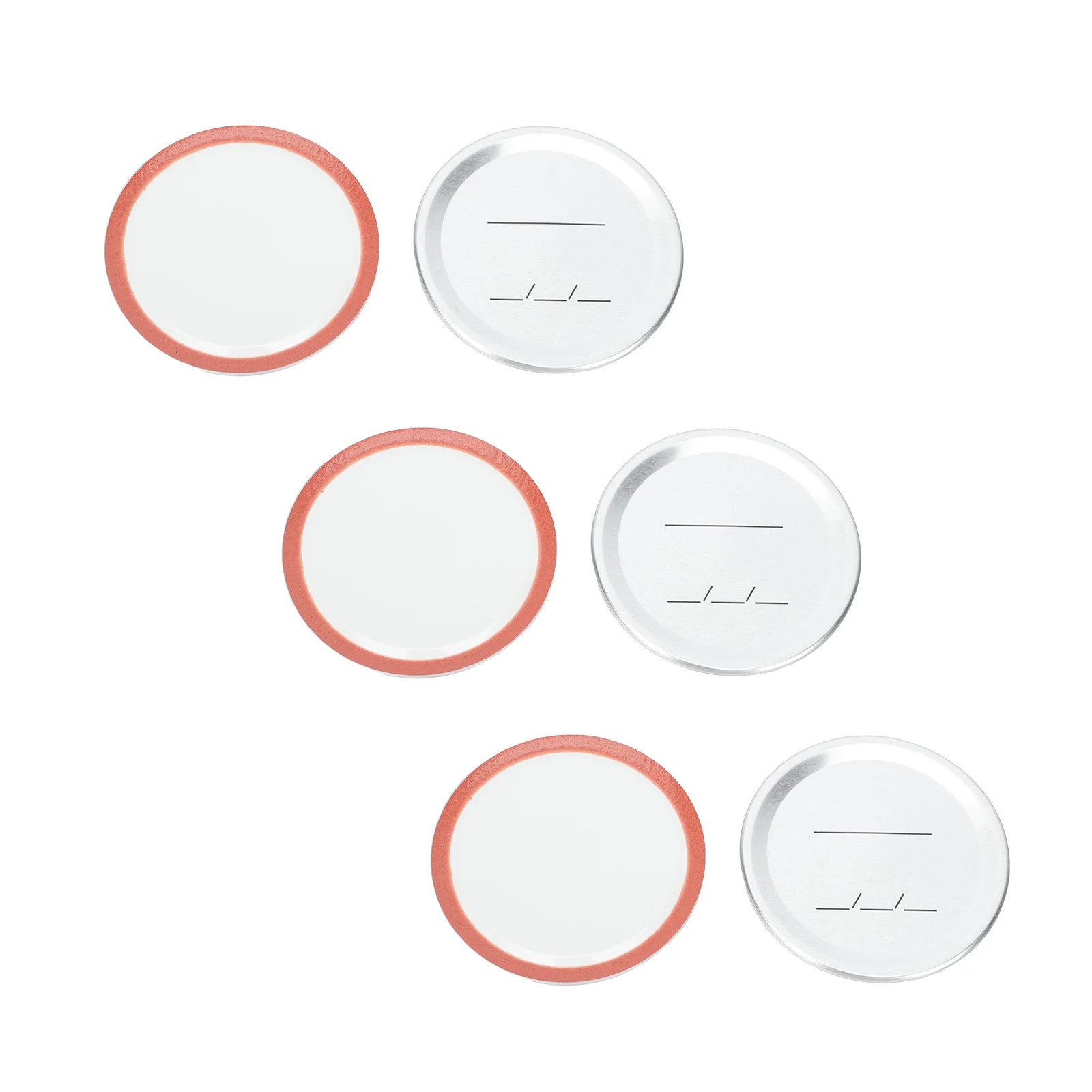 

20Pcs Thick Tinplate Jar Lids Sturdy Wearresistant Smooth Edges Mason Can Cover Discs Silver Can Lids Covers Jar Covers