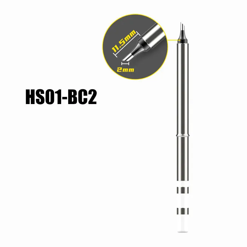 HS01-KR K65 B2 ILS BC3 BC2 ugello di saldatura coltello bordo a ferro di cavallo sostituzione per Hs-01 T65 T85 GVDA GD300 RGS65 punta del saldatore