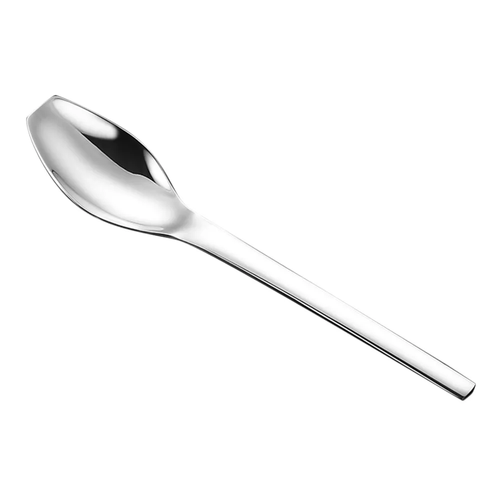 Thick Heavy Duty Stainless Steel Diamond Shape Rice Scoop Serving Spoon for Kitchen Home Hotel Restaurant Buffet Dinner Dessert