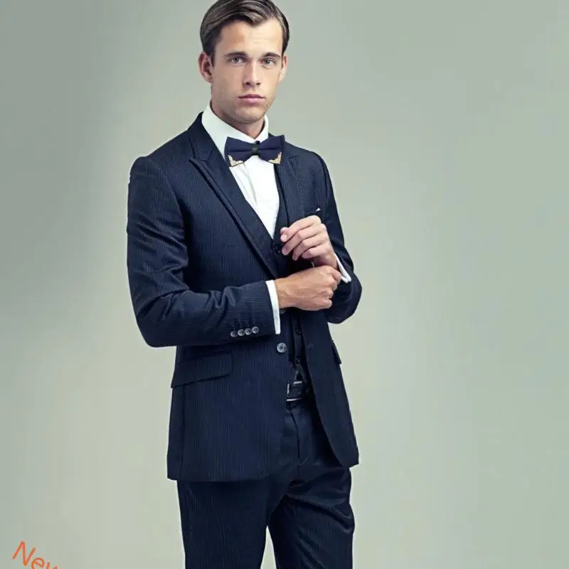 

Предварительно связанный галстук для мужчин легкий клип на дизайне современные свадебные аксессуары