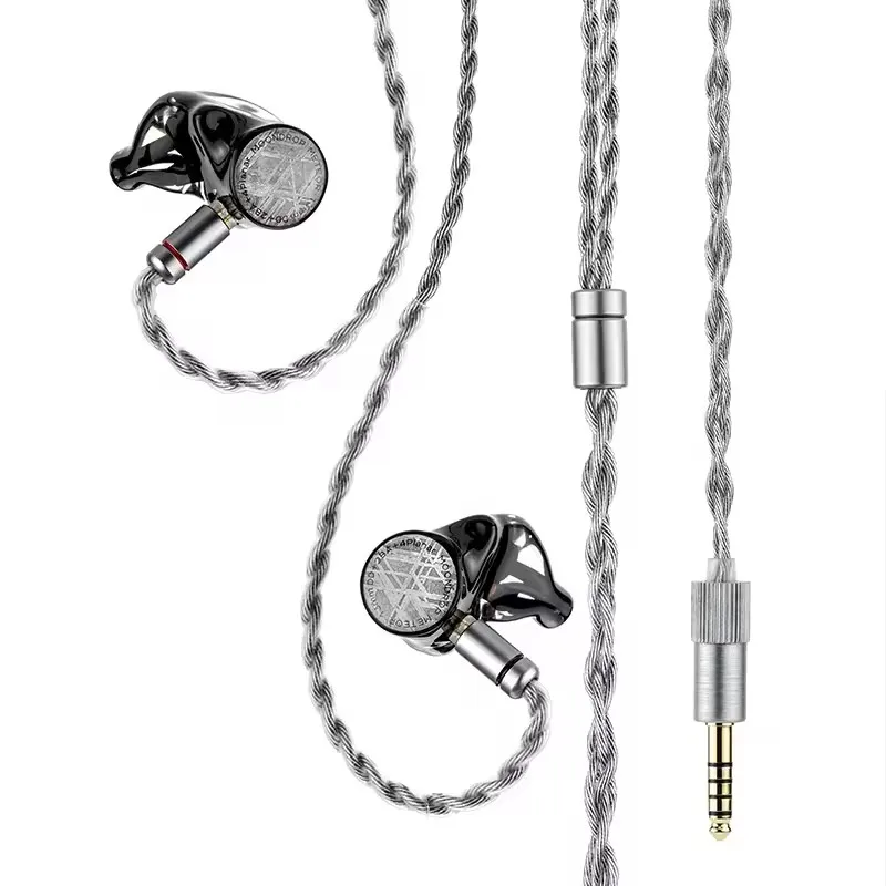 MOONDROP METEOR 1DD+2BA+4PLANAR IEMS Wired in-ear headphones multi-unit hybrid 4.4mm balanced 3.5mm plug