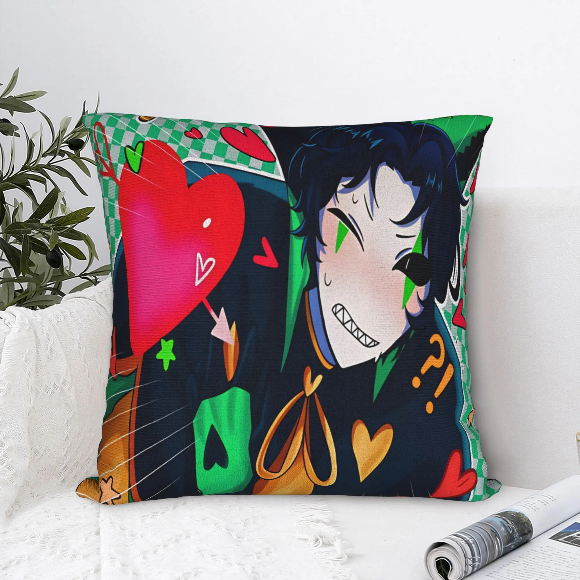 The Freak Circus  Pillow Cover  Soft Cushion Cover Novelty Pillow Case For Living Room Bed Chair