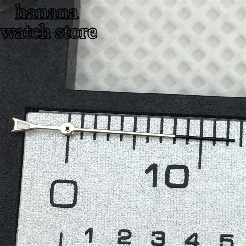 Bligger発光シルバーウォッチ手、緑、動き面8.5mmx12.5mmx12.5mm、nh35、nh36