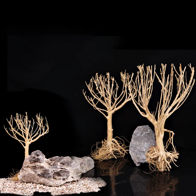 Driftwood Moss Tree Plants for Natural Driftwood Branches Aquarium Wood Aquarium Decoration Fish Tank Landscaping Decorations
