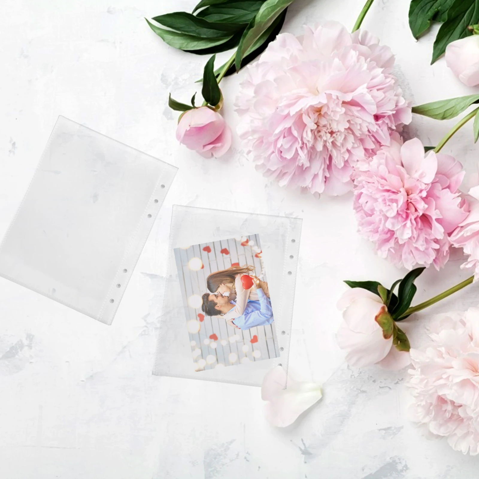 

1Pcs Transparent Protective Cover for Plastic Display Booklet Inner Page Bag Album Storage Photo Id Certificate Bill Game Card