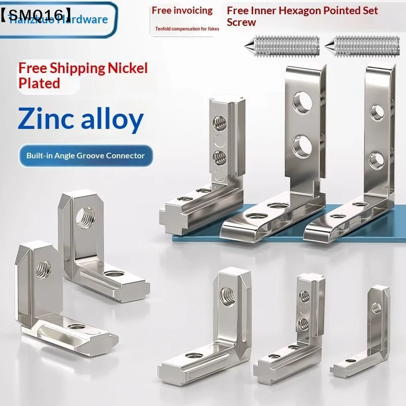 EU 2020 3030 4040 4545 T Slot  - огляд і ціна Joint Connector Bracket