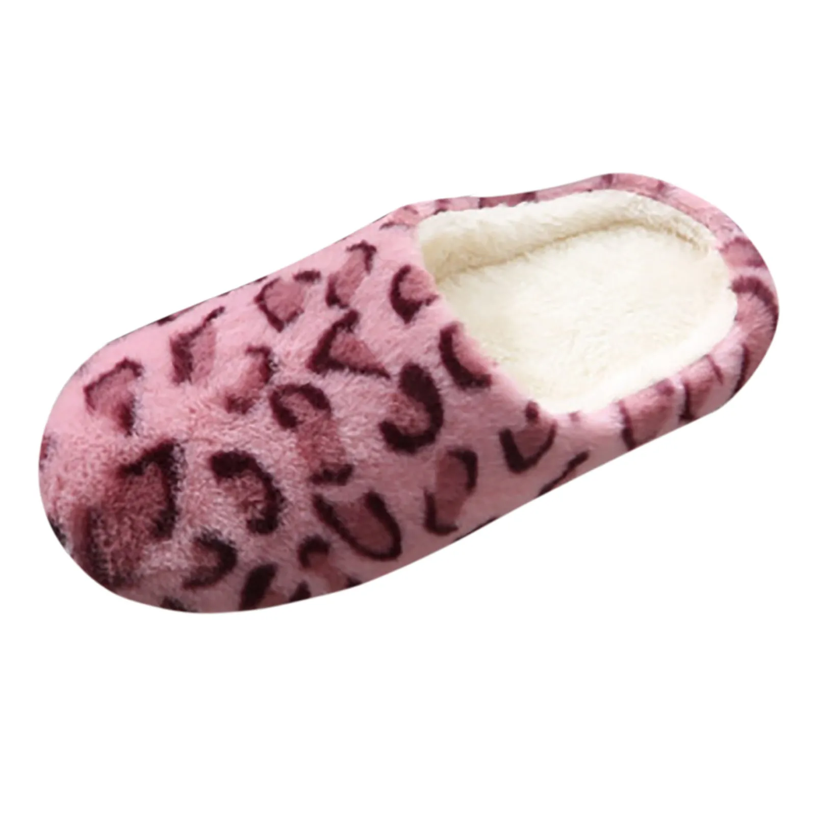 Winter Warm Indoor Hospitality Slippers Guests Slippers Soft Fluffy Plush Home Slippers Women Solid Color Coral Fleece Slippers