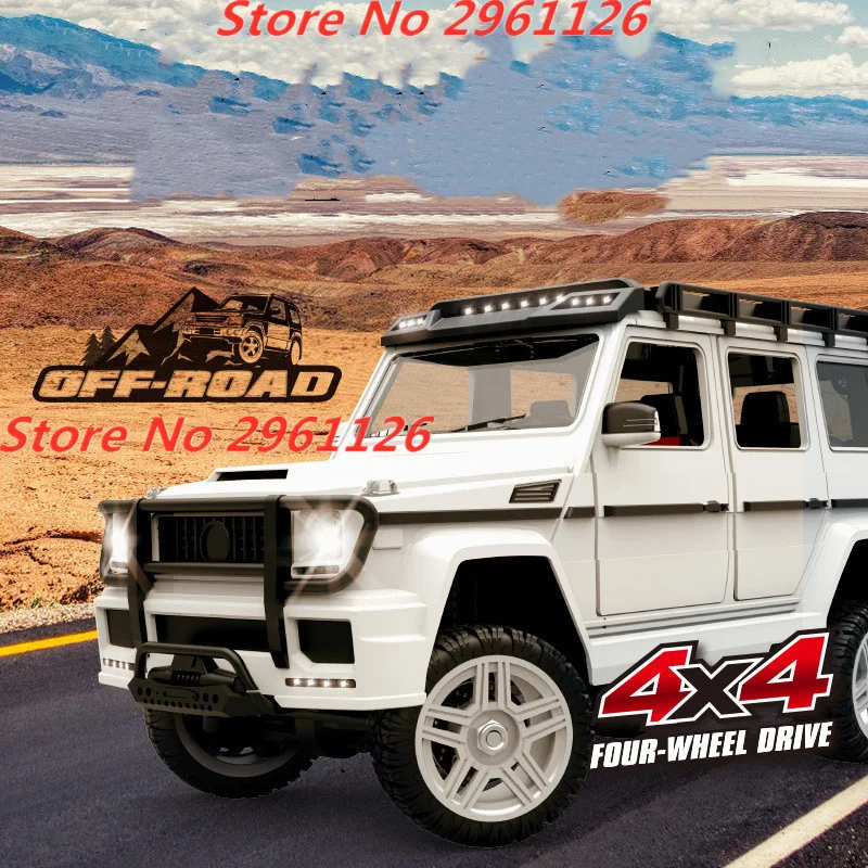 Rock Crawler Car Off Road Climbing Vehical Car Toy For Boys Remote Control Toy 100M Distance 20KM/H Alloy RC Racing Car Boy Gift