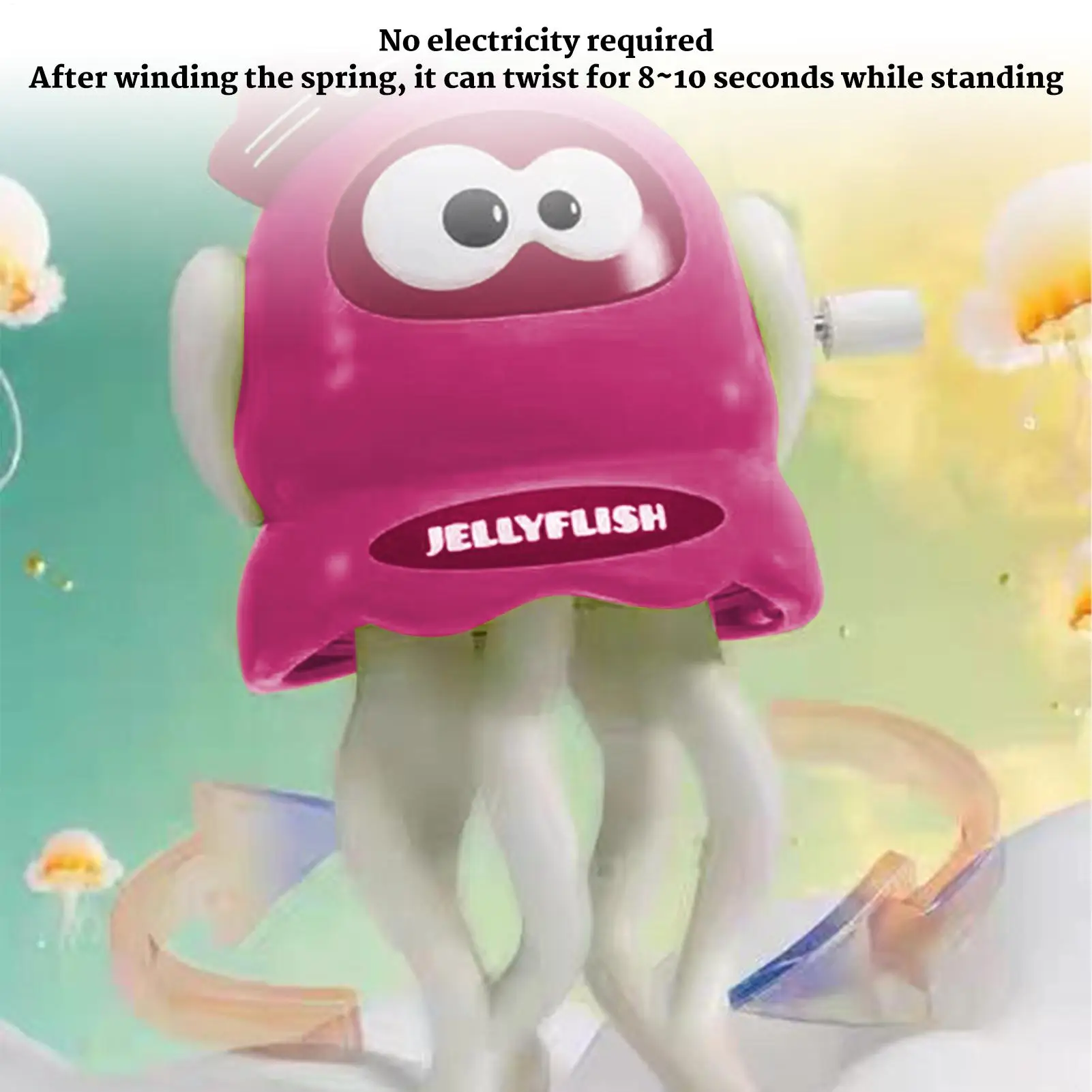 문어 장난감 자동 스윙 문어 교육 학습 게임 소년을위한 대화 형 시계 장난감 소녀 목욕 생일 샤워