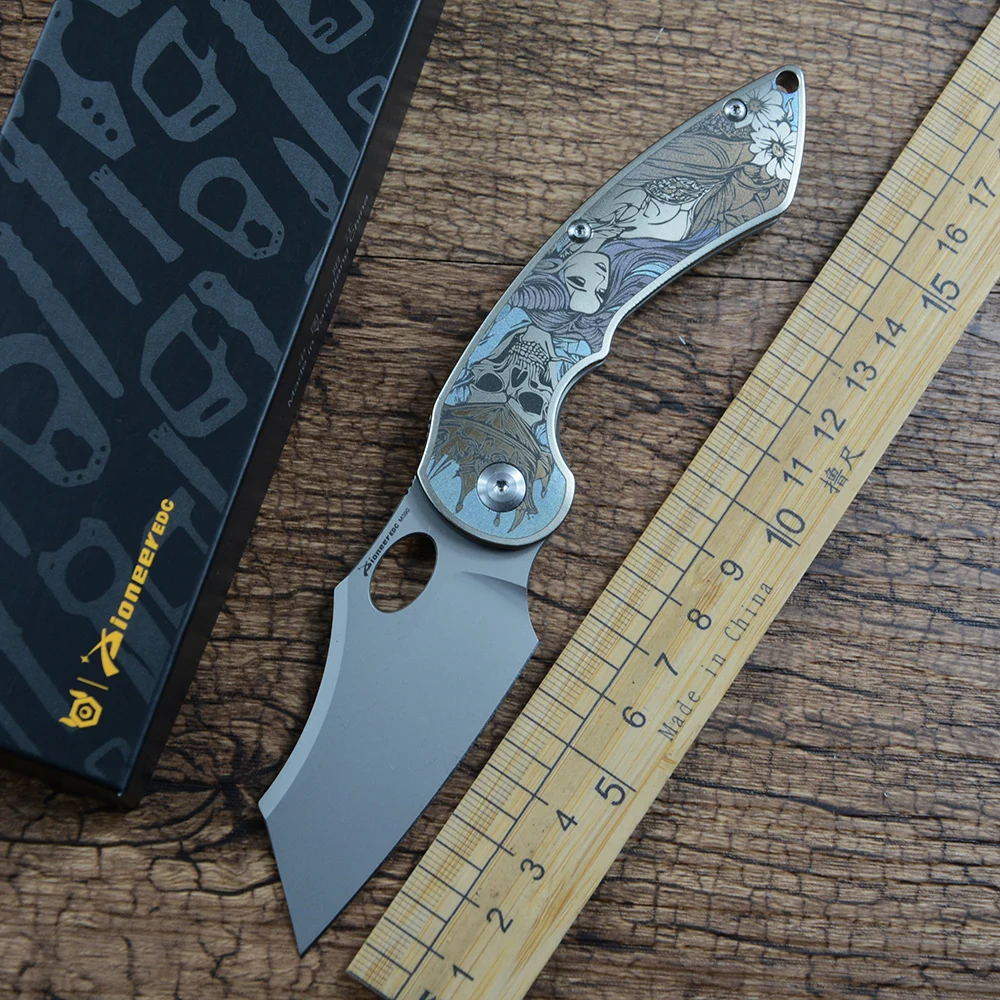 Pocket Knife Ceramic - Pioneer EDC M390 Blade Katlanır Çakı