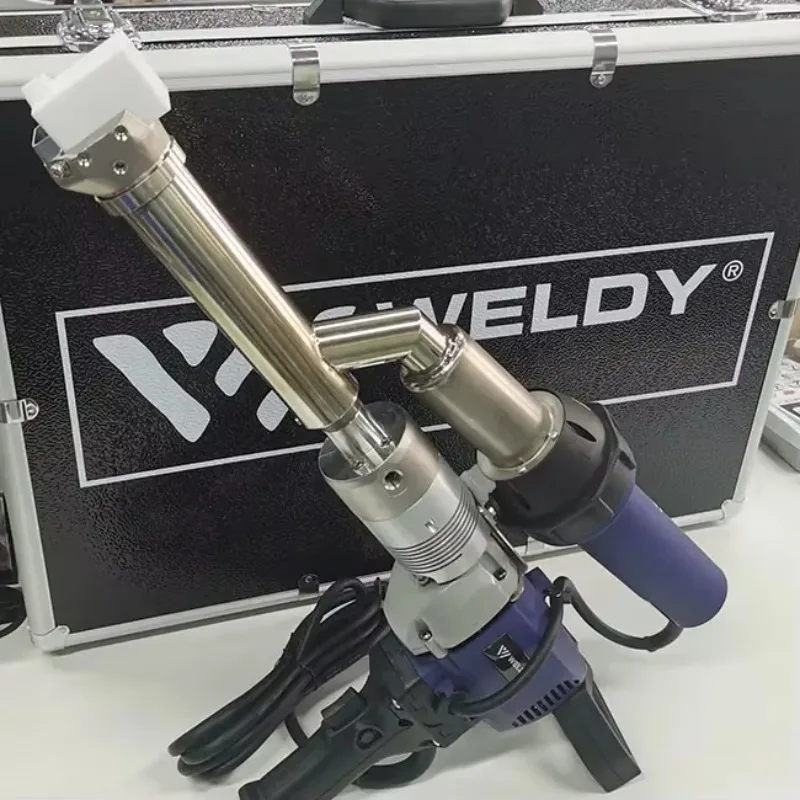 High-Efficiency Booster EX2 Plastic Welder - Professional Extrusion Gun for HDPE/PP Pipes, Sewer & Tank Repair