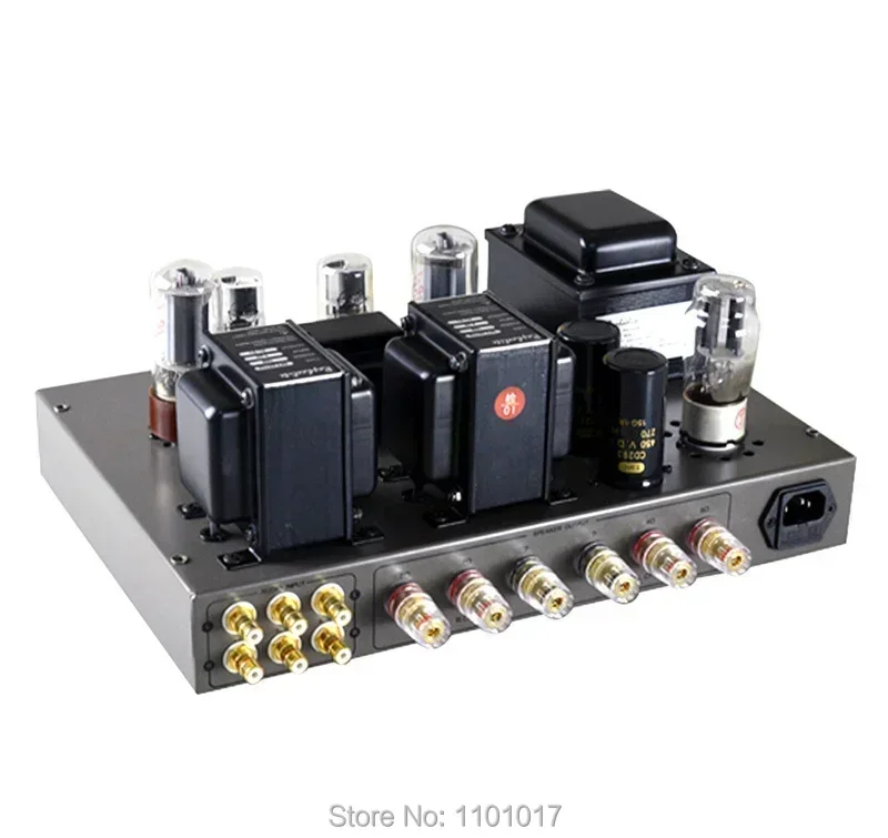 Raphaelite DSK6L 6L6 amplificador de tubo DIY Set HIFI EXQUIS amplificador de lámpara EL34 KT66 sin montar de un solo extremo