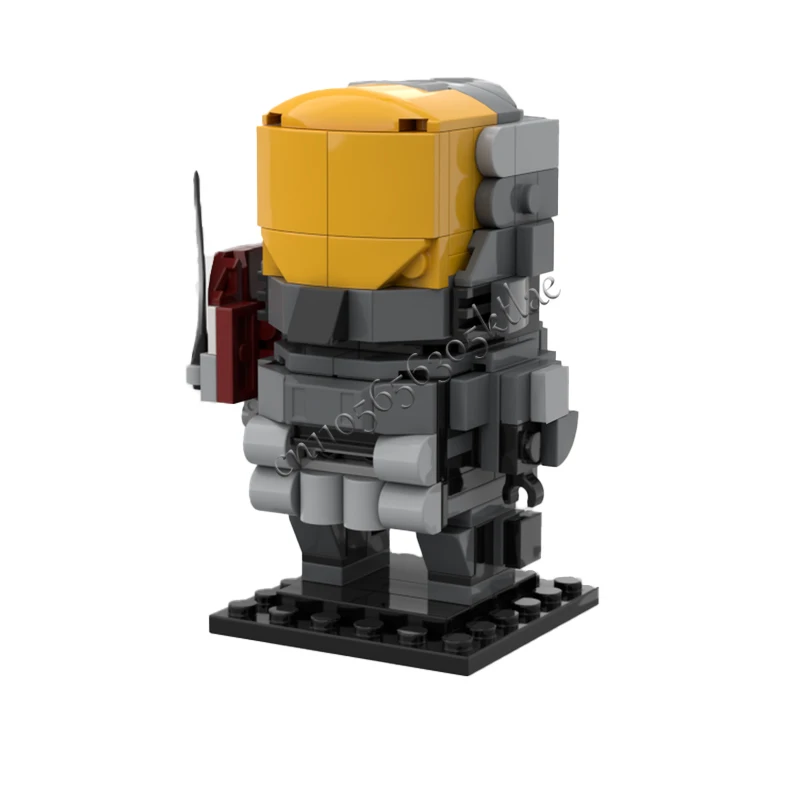 189 Uds MOC personalizar famoso Noble 4 Emile A239 Halos alcance conjuntos con cabeza de ladrillo juguetes de montaje creativos regalos para niños colección exhibición