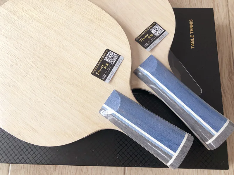 Stuor Neu Kommen Tischtennis Blade BLAU Carbon Tischtennis Schläger Mit Integriertem Faser Carbon Professionelle Angriff Aus – Detail 2