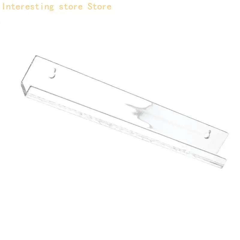 Wandmontierte Album-Displayhalter, transparentes Acryl, 4er-Pack mit erhöhten Vorderkanten und unabhängigem Abstand für einen – Detail 10