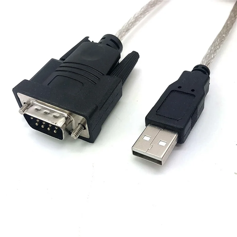 10X RJ45 Network Cable Serial Cable Rj45 To DB9 And RS232 To USB (2 In 1) CAT5 Ethernet Adapter LAN Console Cable
