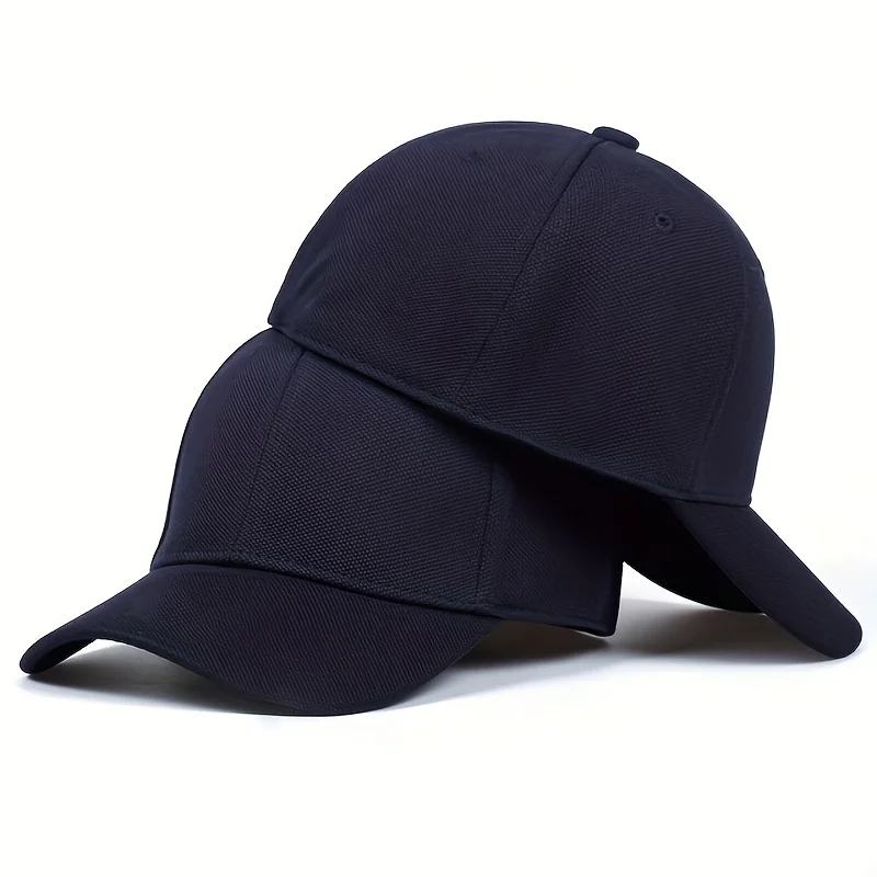 Herren Baseballkappe mit Rückverschluss Hip-Hop-Kappen Frühling Sommer Sonnenhüte Damen Snapback-Hüte Leichte Einfarbige Baseballkappen – Detail 6