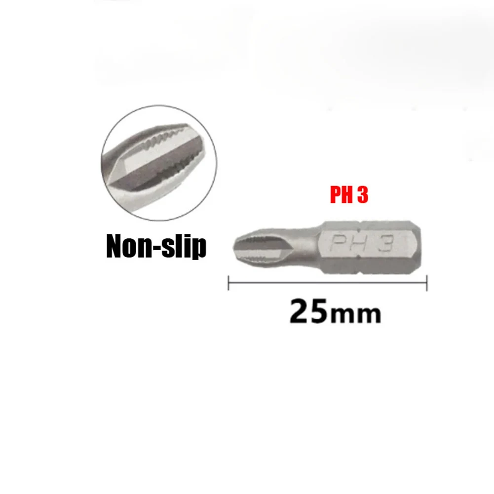 10 sztuk/zestaw 25mm zestawy wkrętaków magnetycznych 1/4 "uchwyt sześciokątny wkrętak krzyżowy wiertła PH1/PZ1/PH2/PZ2/PH3/PZ3