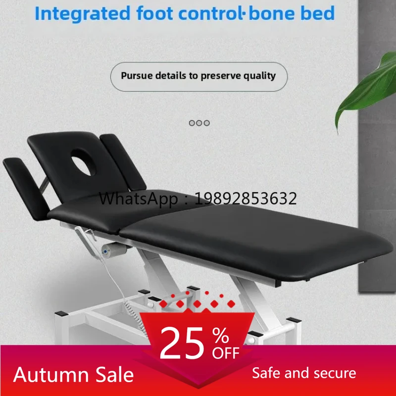 

Electric physiotherapy bed massage chiropractic bed bone reduction bed lifting multi-function
