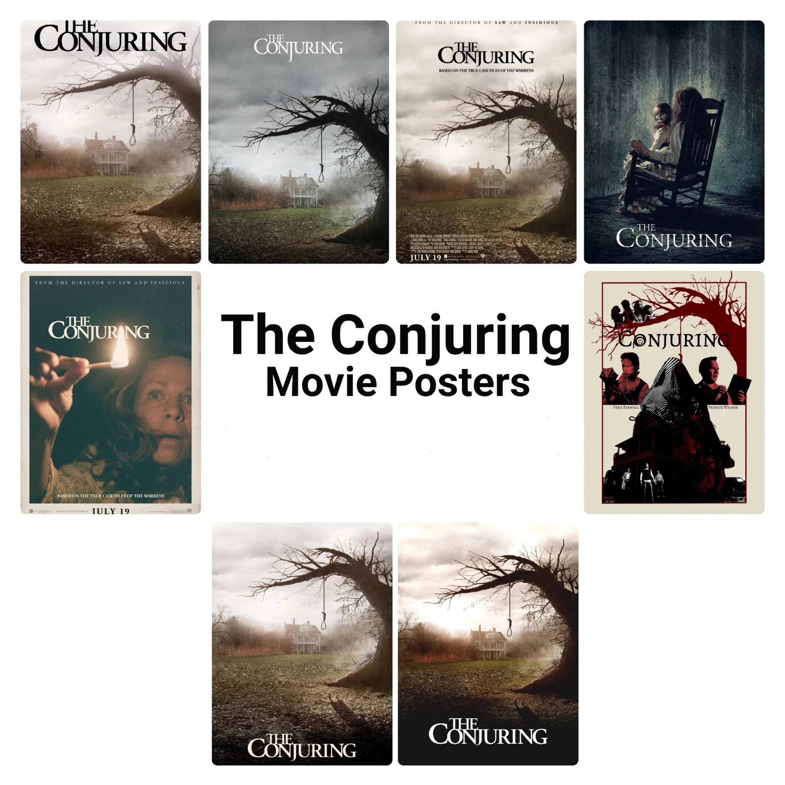 

The Conjuring (2013) Movie,Art Picture Print Silk Poster Home Wall Decor