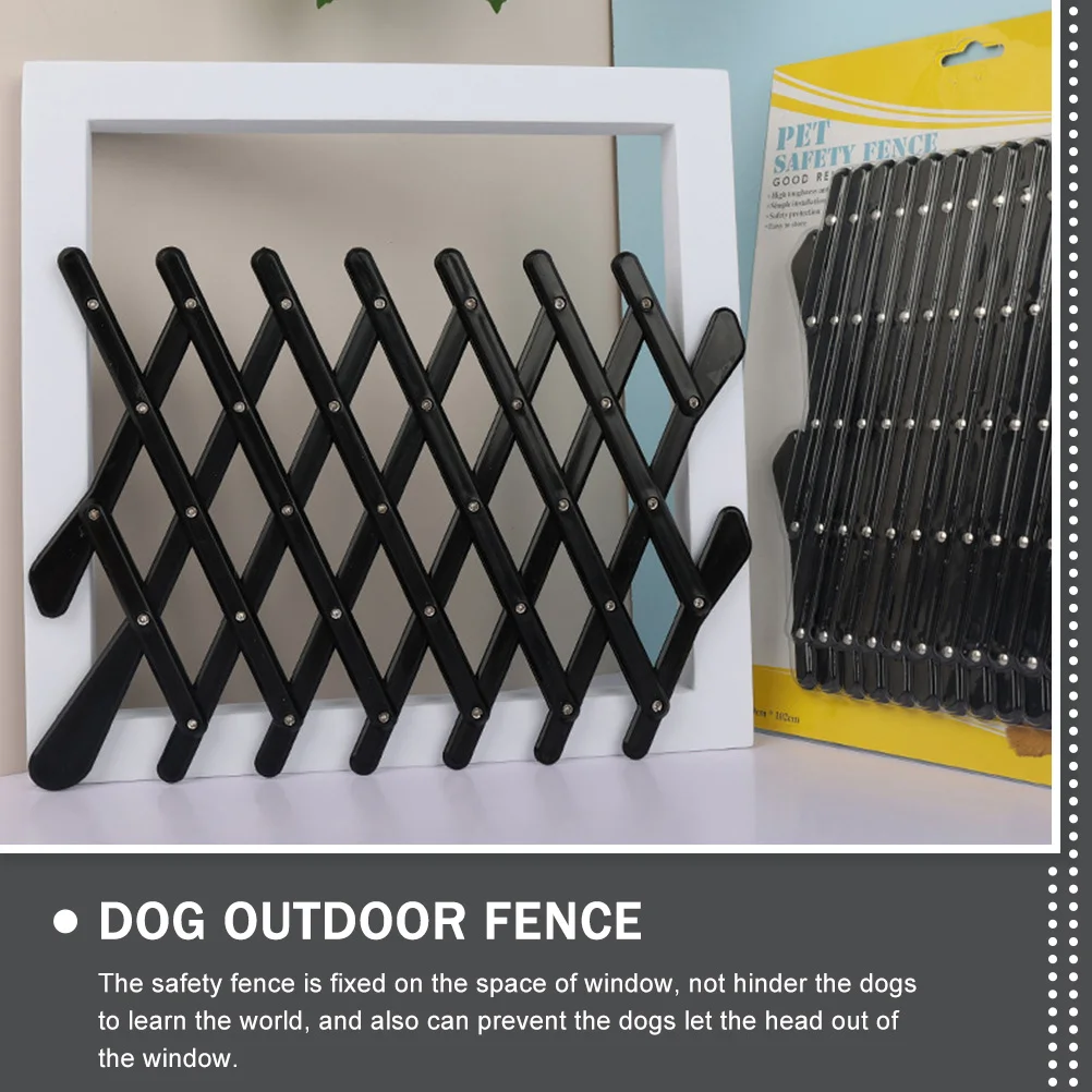 Portable Pet Barrier Fence Pets The Dog Enclosure for Metal Cats Protector Car Travel Door