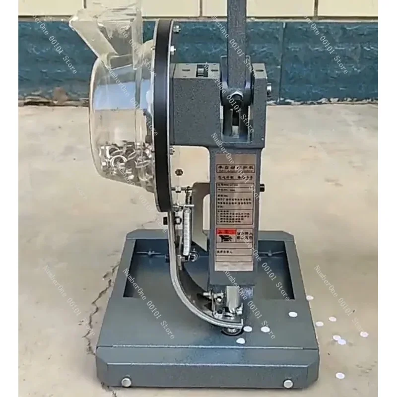 Labor Saving Semi-Automatic Eyelet Press 5.5mm 10mm 12mm Tarpaulin Hole Punching Grommet Equipment
