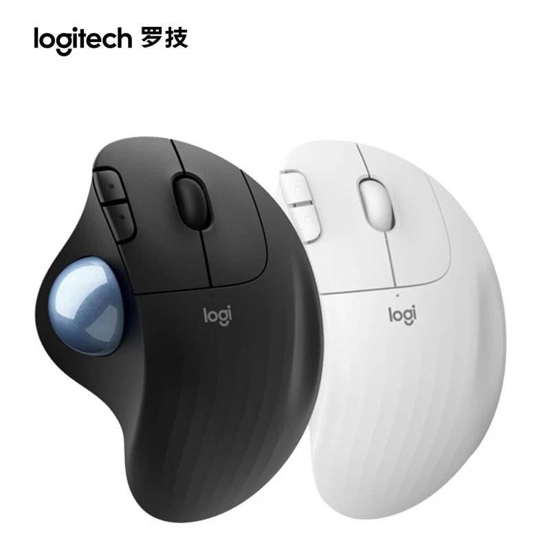 Беспроводная мышь Logitech ERGO M575 с трекболом, эргономичная беспроводная мышь 2,4 ГГц, офисная мышь для рисования для компьютера, офисные аксессуары, подарок Беспроводная мышь Logitech ERGO M575 с трекболом, эргономичная беспроводная мышь 2,4 ГГц, офисная мышь для рисования для компьютера, офисные аксессуары, подарок