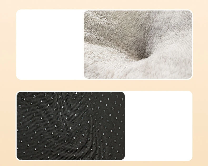 Winter-Hundebett, selbsterwärmend, Welpenhaus, gemütliches Katzenschlafzelt, Höhlenbetten, für drinnen, Kätzchen, Nest, Zwinger, Hütte für kleine, mittelgroße Hunde und Katzen – Detail 10