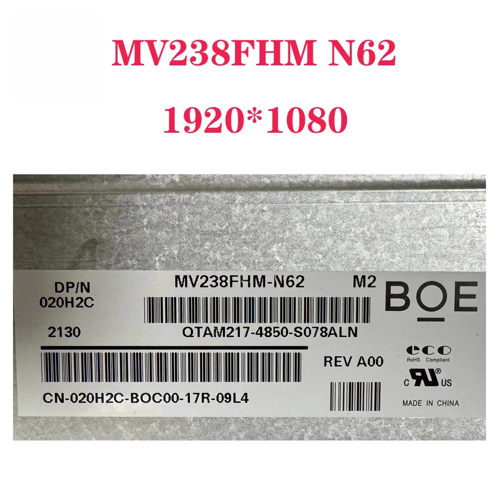 23.8 inch Original NEW MV238FHM-N62 Non-touch LCD Screen Panel Display LED Industrial Monitor 1920x1080 FHD 30Pin Replacement