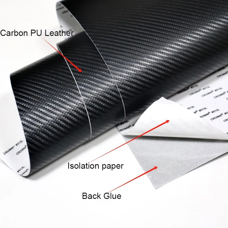 

DIY 30*120cm Wear-resistant Car Self Adhesive PU Leather Sticker For Car Seat Inner Door Trunk Scratch-resistant Protect Sticker