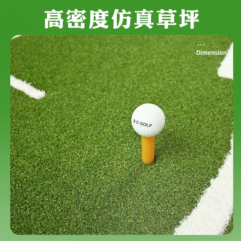 Indoor and outdoor training teaching, golf practice mat, directional strike mat