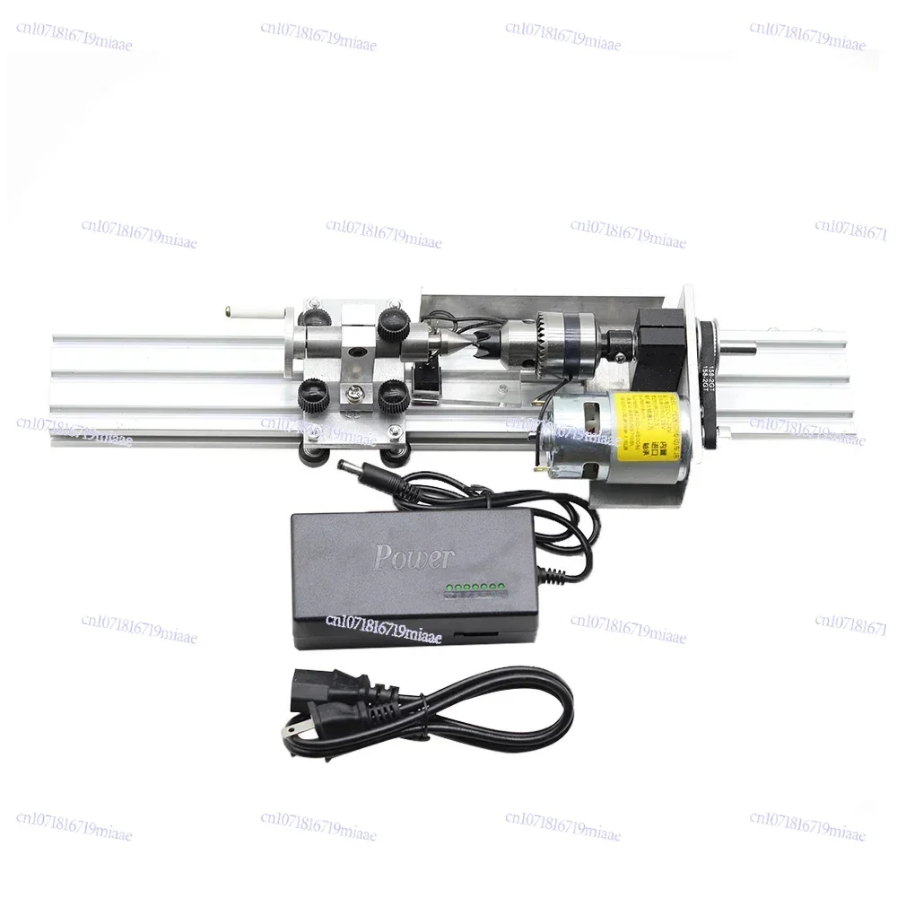 Multifunctional Miniature Lathe Grinding and Polishing Car Beads Mini Diy Woodworking Lathe Transmission 775