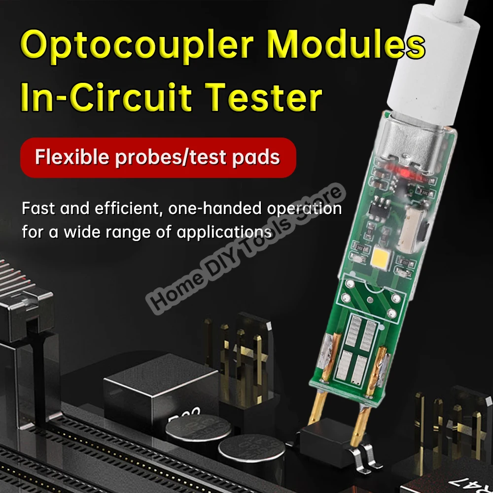 4Pin Optocoupler Tester Optocoupler Test Detection Tool Optocoupler Online Test Module Optocoupler Electronic Repair Tool