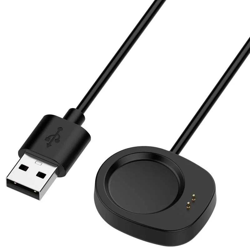 ل Amazfit Balance / 2 T-Rex 3 ساعة ذكية عالية الجودة 1 متر USB كابل شحن سهل قاعدة استبدال قاعدة شاحن مغناطيسي