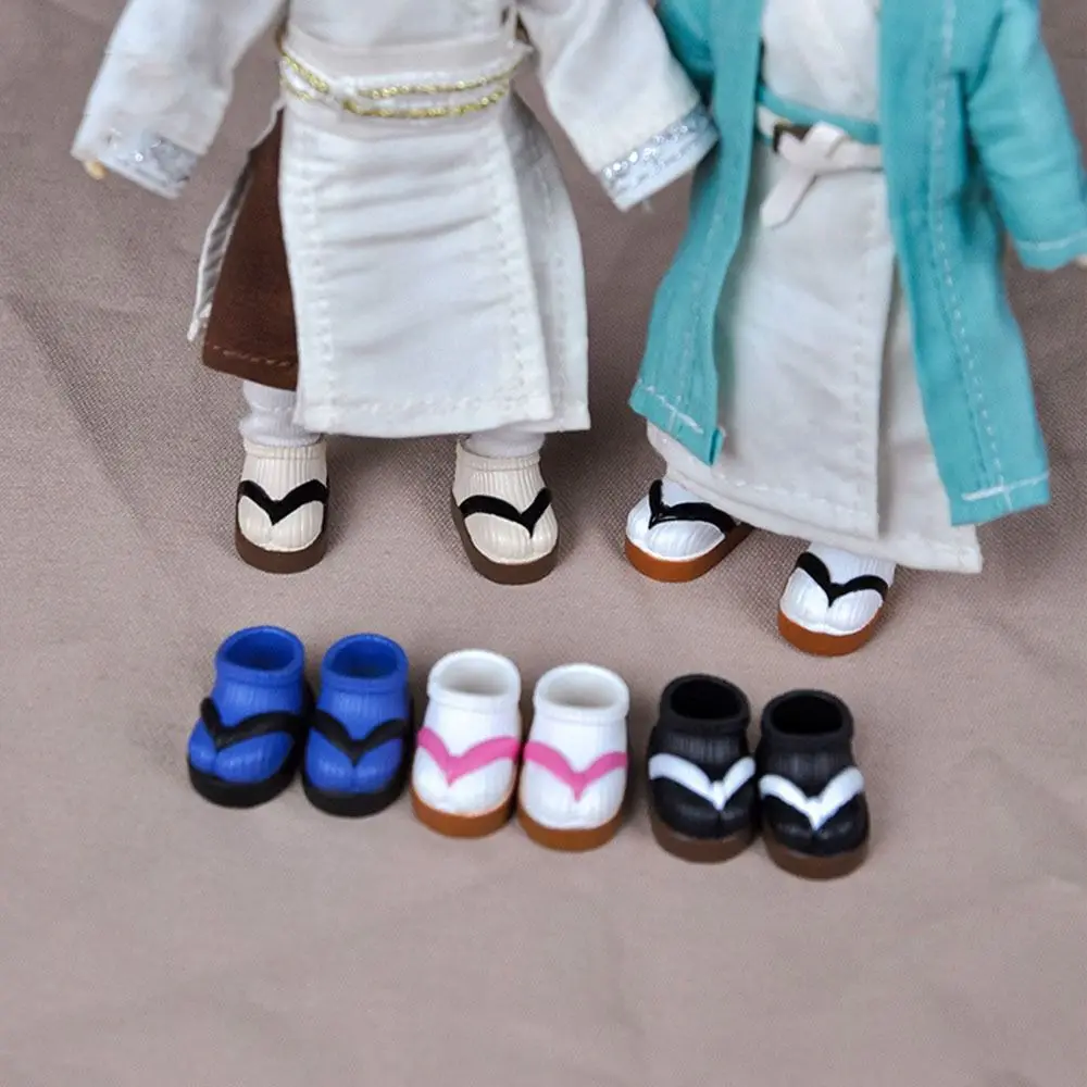 Doll Flip Flops for YMY/GSC Doll for 1/11 OB11 Dolls Shoes 1/12 BJD Doll Shoes Boots For obitsu11GSCbody9OB11 Dolls Accessories