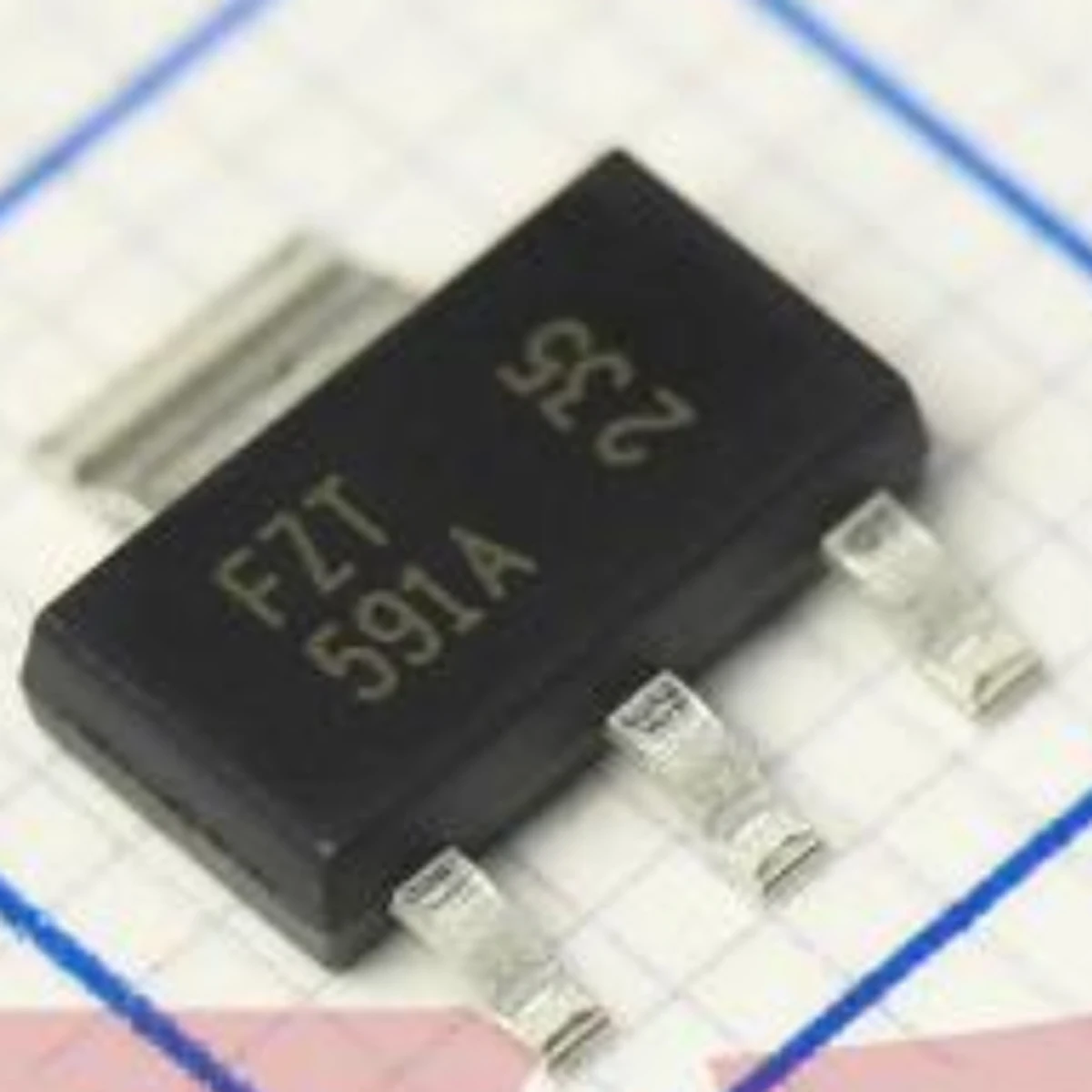 10 шт. оригинальный транзистор FZT591A BJT 2 Вт 40 В 1 А PNP SOT-223-4: FZT591ATA