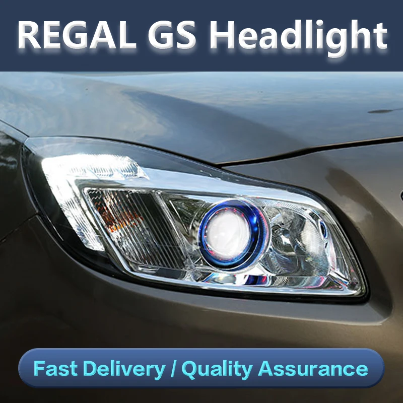 For Buick Regal Verano Opel Insignia GS LED Headlight 2009-2013 Year With Xenon Projector