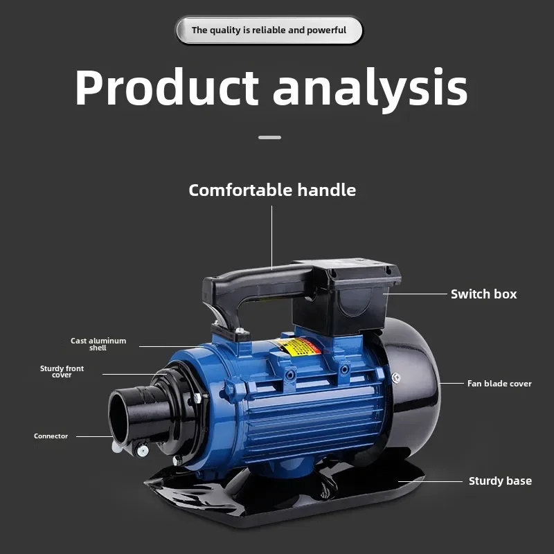 220V Efficient Single Phase Concrete Vibrator for Precise Cement Consolidation in Construction
