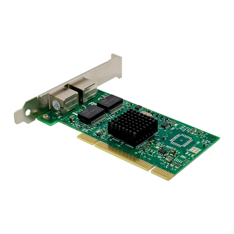 Tarjeta de red PCI NEW-ST7250 de doble puerto, tarjeta de red Gigabit, Chip I82546, servidor de escritorio, compatible con Wake Up LAN