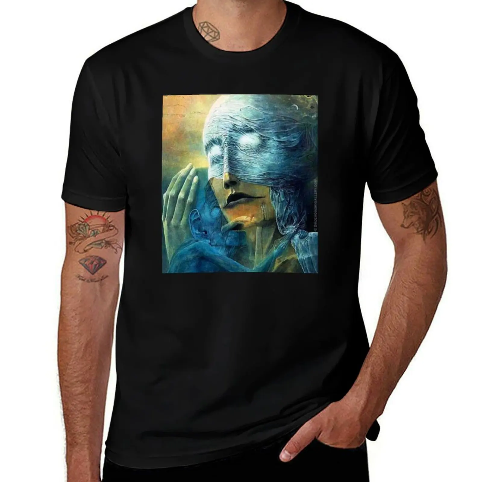 

beksinski T-Shirt man tshirt man t shirts for men T-Shirt