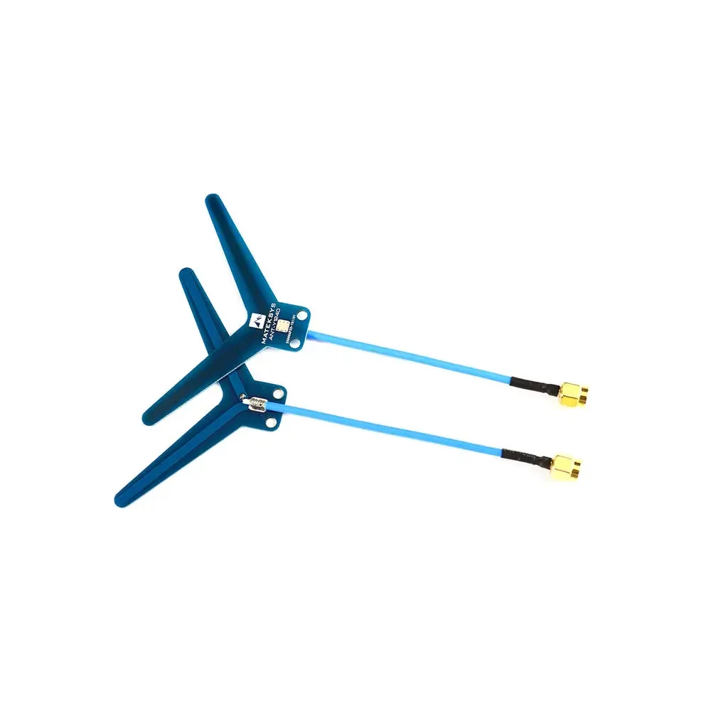 2 PCS Matek Systems ANT-Y1240 1.2Ghz 1.3GHZ 3dBi DIPOLE FPV Antenna for RC Drone Airplane Goggles Monitor Transmitter Receiver