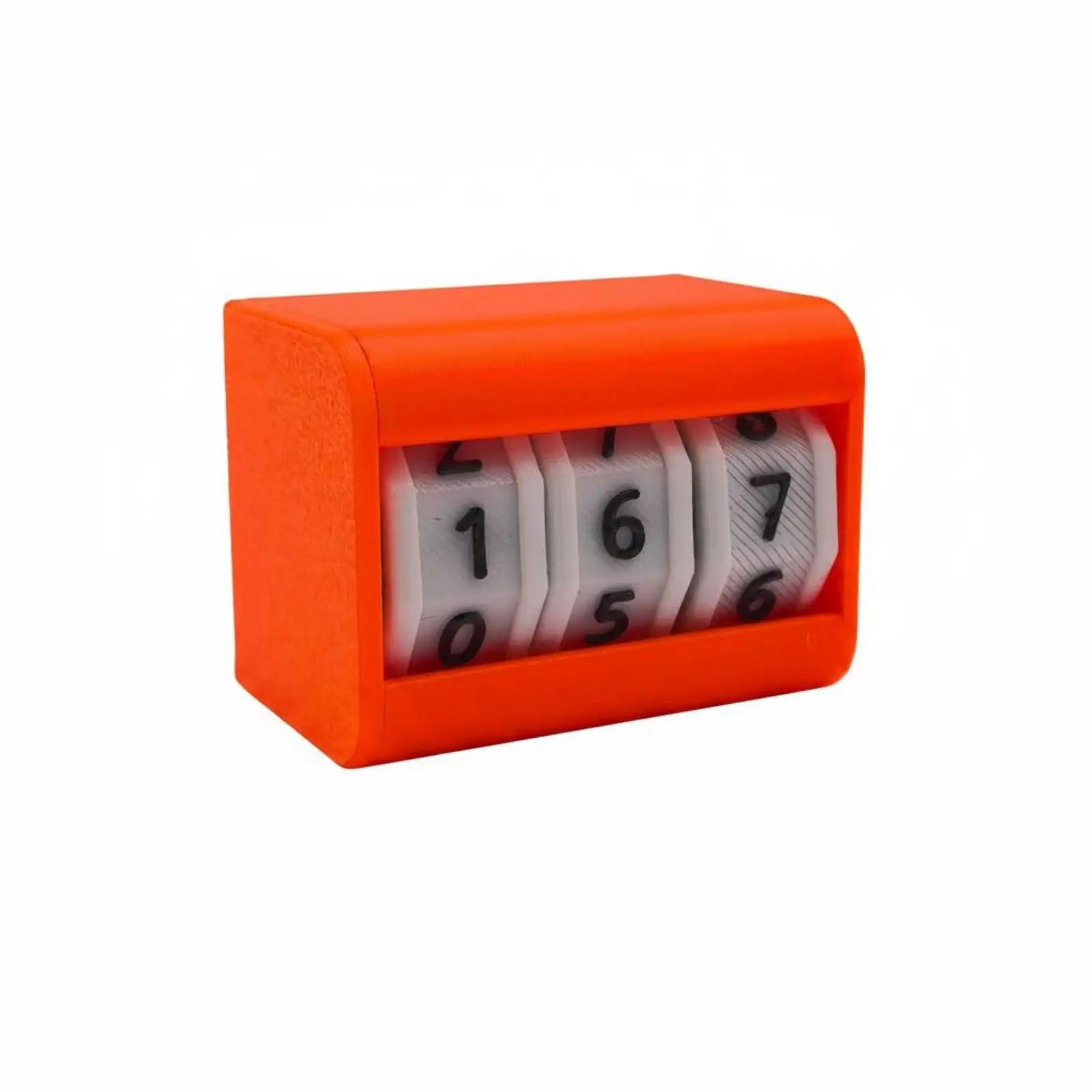 Plastic Study Planner Board Countdown Drum Display Desk Timer for Daily Productivity Time Reminder