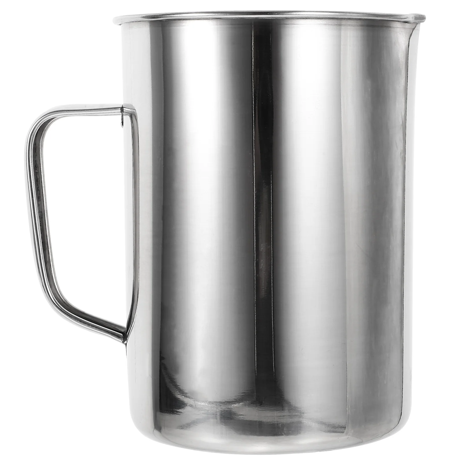 

1pcs 1000Ml Stainless Steel Measuring Grade Reusable Tool Rustproof With Scale Laboratory