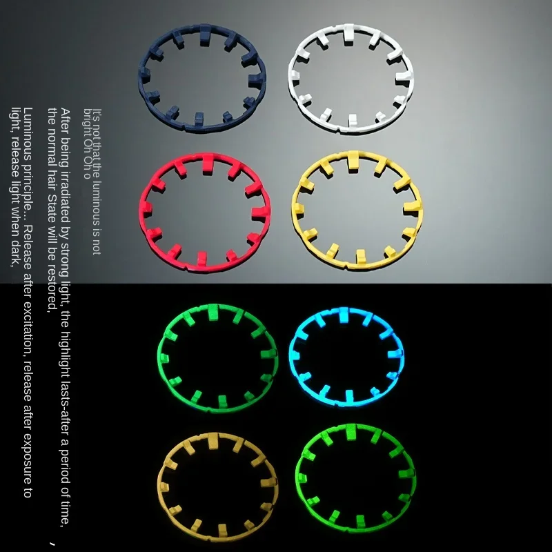 Аксессуары для часов для Casioak 5611 GA-2100 2110, светящийся маркер, кольцо шкалы, кольцо индексатор циферблата, модификация часов «сделай сам», детали циферблата